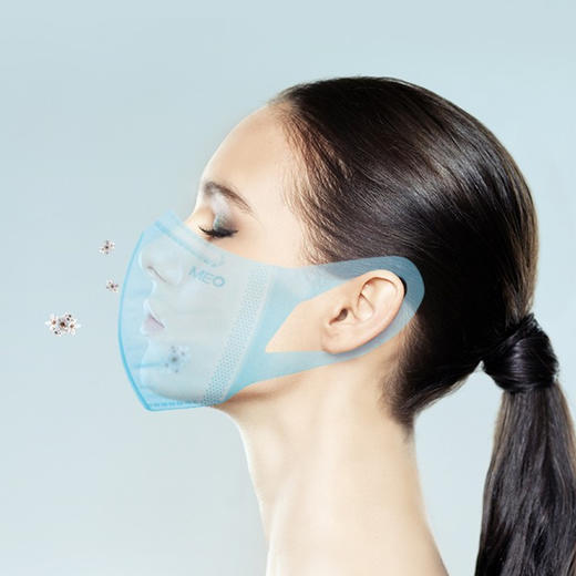 5/10包 | 新西兰MEO X轻薄时尚防护口罩一次性3D立体防飞沫透气薄款 3-9岁&成人 S/M/L码 商品图4