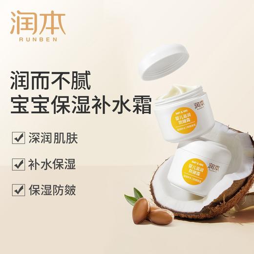【润本】秋冬儿童滋润保湿补水持久护肤防皴霜婴儿面霜大容量 商品图1