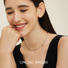 Onchic波浪纹项链女轻奢小众设计感锁骨链素链叠戴蛇骨链日常百搭 商品缩略图3