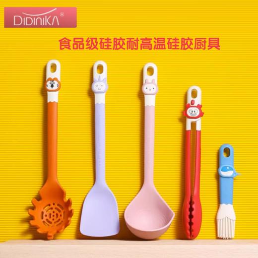 【迪迪尼卡】硅胶铲 不粘锅专用锅铲 家用耐高温 炒菜铲子 汤勺厨具套装 商品图1