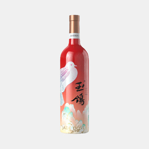 玉鸽国彩红干红葡萄酒 商品图0