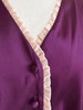 TYNVIE 雪纺木耳边装饰花瓣袖长袖上衣-紫色 商品缩略图7