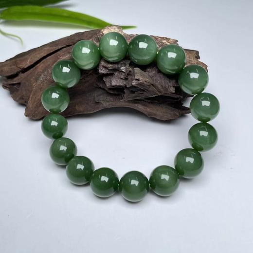 精品猫眼碧玉单圈-圆珠 商品图0