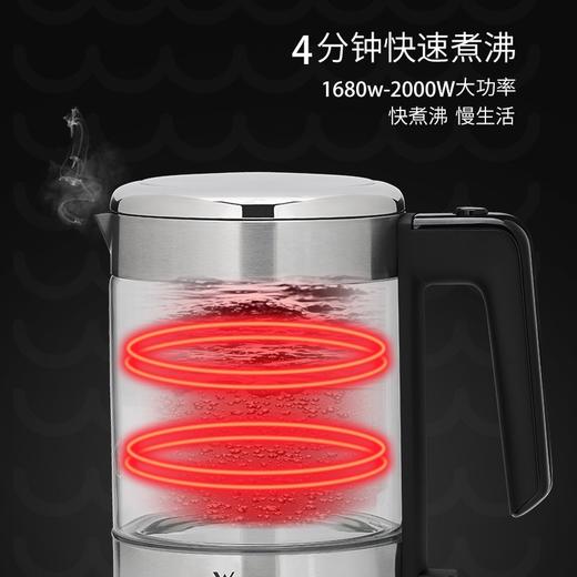 WMF 玻璃电热水壶1.0L 家用热水壶电热水壶煮茶KITCHENminis 商品图3