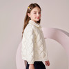 mettekids女童羽绒服2023冬季新款大童小香风90鹅绒儿童保暖外套 商品缩略图3