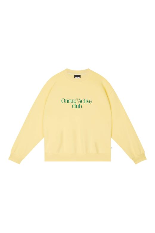 oneup俱乐部圆领印花卫衣 商品图6