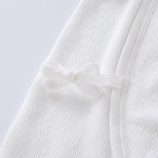 英氏连体衣男女宝休闲新生儿哈衣襟蛤舒适蛤衣背心莫代尔YLAAJ32018A YLHAJ32023A YLPAJ32009A 商品图6