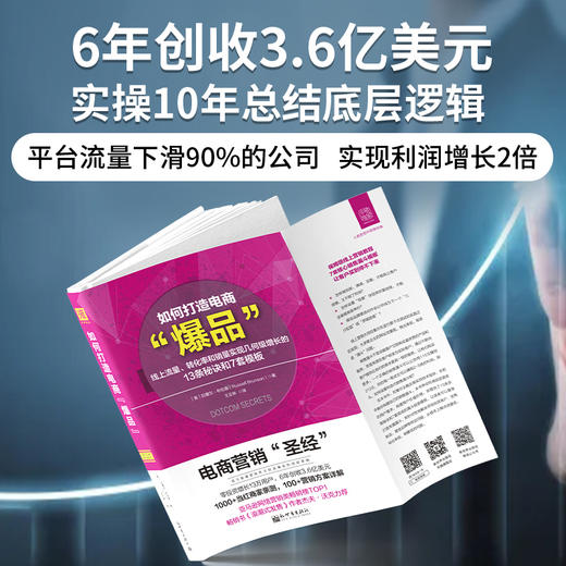 【李炳池老师推荐】如何打造电商爆品：线上流量、转化率和销量实现几何级增长的13条秘诀和7套模板 商品图1