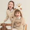 mettekids儿童羊绒衫2023秋季新款童装毛衣男童女童卡通针织衫 商品缩略图0