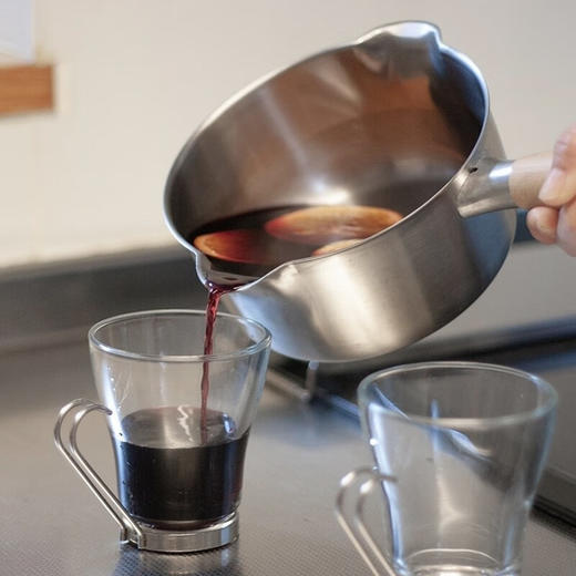 【清仓特惠7折，仅1件，无货退款】日本吉川木柄雪平锅20cm-防洒 商品图2