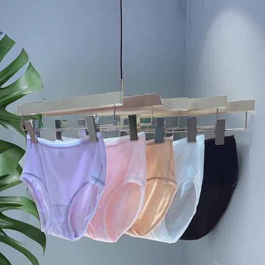 【活动商品，不退不换】舒适安心♥ 自带空调感的纯棉内裤 轻薄透气|吸湿排汗 婴儿棉纱材质 舒适触感 让你的每一寸肌肤 " 都因它而舒适 " 商品图0
