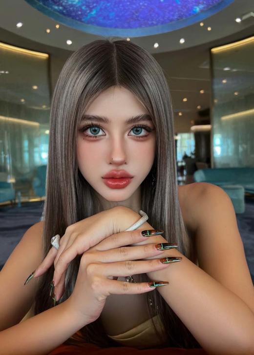 woolilens 半年抛美瞳   菜篮子 直径14.2mm着色13.3mm 商品图7