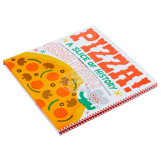 【中商原版】Greg Pizzoli Pizza A Slice of History 比萨饼的故事 英文原版 进口图书 儿童绘本 故事图画书 商品图2