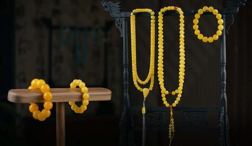 上新-蜜蜡108颗手串 商品图2