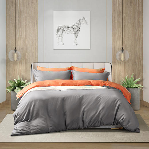 富安娜磨毛四件套-时光简语 商品图1