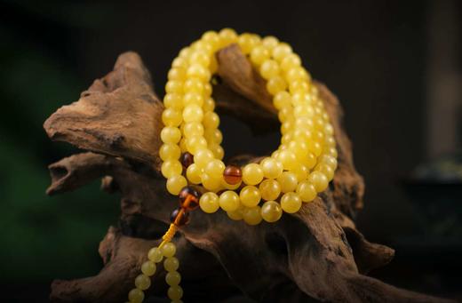 上新-蜜蜡108颗手串 商品图1