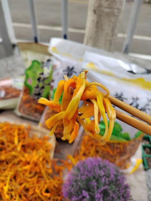 【建宁(台湾品种)黄花菜干】黄花菜含有丰富的营养，平常多食黄花菜益处多多-TJLL 商品图3