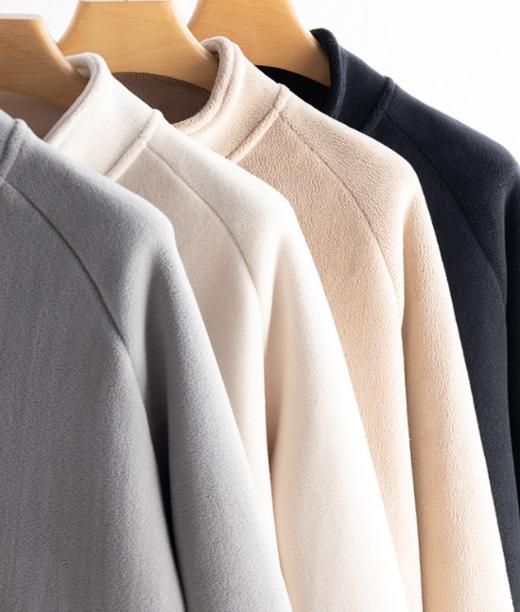 老米优品/ 比男朋友还贴心，比撸猫还舒服🍂《双面摇粒绒羊羔毛外套》蓄热，软糯，好舒服~~拉链卫衣款~ 商品图2