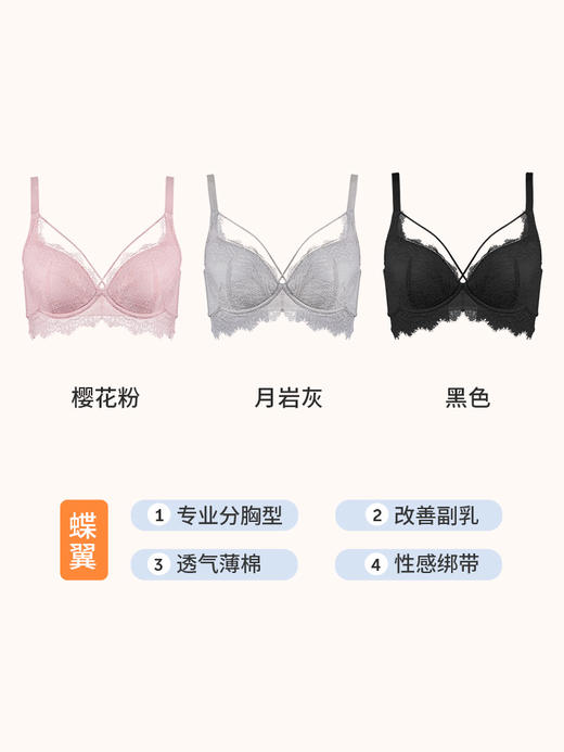 【断码清仓】大杯内衣胸罩女上托防下垂承托侧收舒适文胸女【非质量问题不退不换】 商品图3