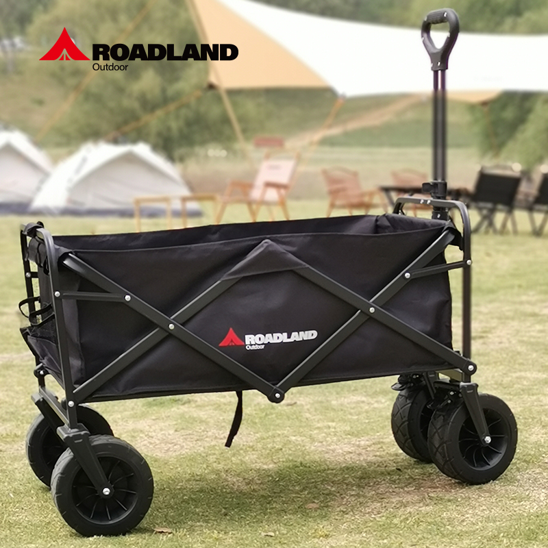 洛得兰德8寸宽轮露营车LD-TC201黑色