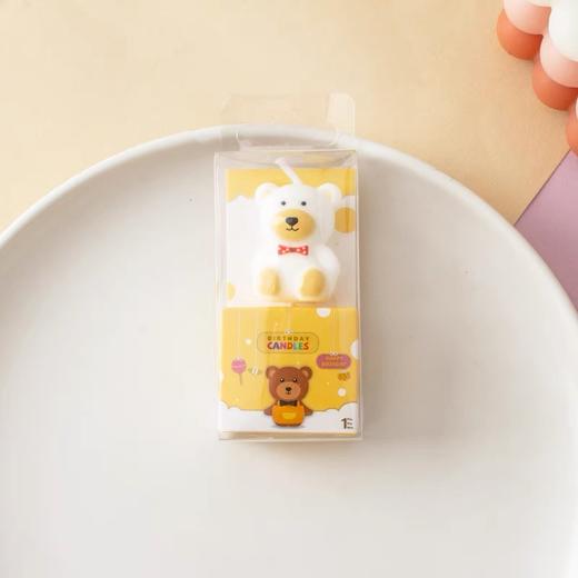 小白熊蜡烛 商品图0