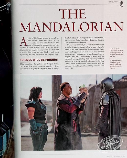 预售 【中商原版】星球大战 曼达洛人 第二季影视导览书 绘本 Star Wars The Mandalorian Guide to Season2 英文原版 Titan Magazine 商品图7