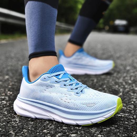 【zf1-HK-9】情侣缓震回弹轻量透气跑步运动鞋！！ 商品图1