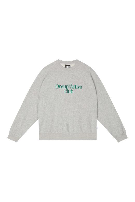 oneup俱乐部圆领印花卫衣 商品图4