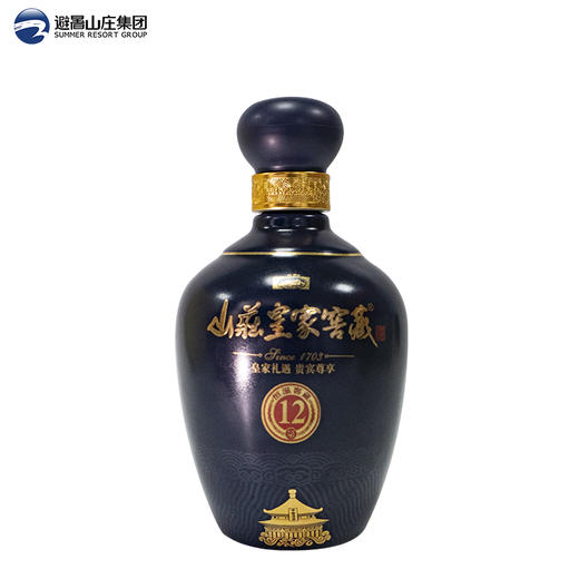 【带酒具】山庄皇家窖藏12年 38度浓香型白酒礼盒装450ml*2 商品图3