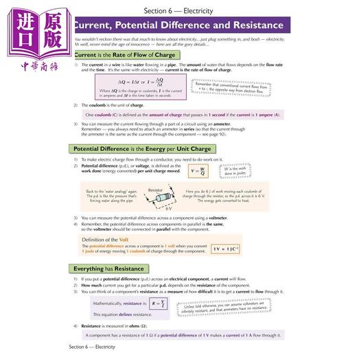 【中商原版】英国CGP A-Level Physics: AQA Year 1 & AS Complete Revision & Practice with Online Edition 商品图4