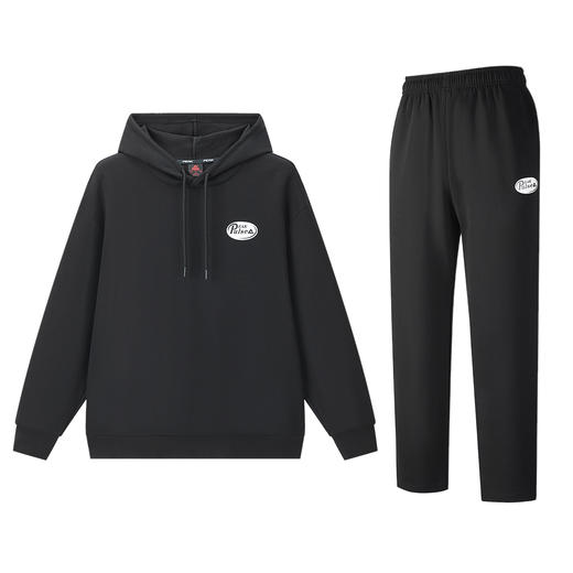 匹克2023年秋冬季新款PEAK RIGHT系列情侣款连帽长袖套装DF133040 商品图0