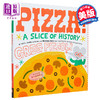 【中商原版】Greg Pizzoli Pizza A Slice of History 比萨饼的故事 英文原版 进口图书 儿童绘本 故事图画书 商品缩略图0