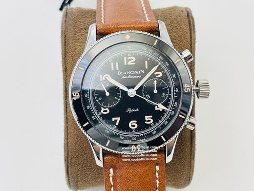 NOOB新品宝珀全新Ait Command空军司令系列AC02，极具传奇色彩的计时码表，新款空军司令在设计上忠于历史传统，并将上世纪50年代的复古风格和宝珀的高级制表工艺充分融合！ 商品图8