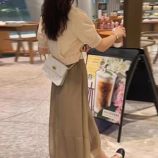 裁缝学苑AX115 轻熟风半身裙纸样小衫套装V领泡泡袖裙子女装打版 商品图5