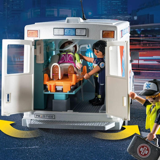 摩比积木71232救护车 商品图4