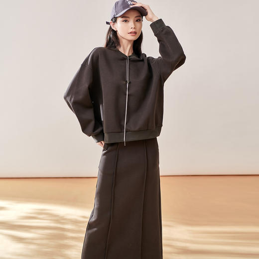 剩S 芳外【卫衣半裙系列套装】2025春新款慵懒风宽松版型【单独下单】 商品图5