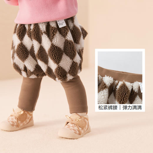 巴拉巴拉儿童棉裤男童长裤新款秋冬女童裤子外穿假两件时髦潮 商品图3