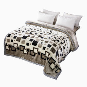 南极人超柔拉舍尔毛毯 200*230cm-7斤