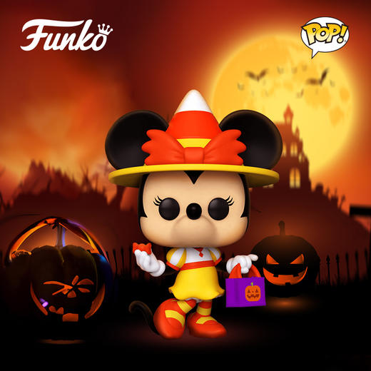 Funko POP 动画迪士尼万圣节米妮公仔手办摆件 64088 商品图2