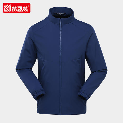 秋冬季商务夹克工作服外套男士领导干部企业团队冲锋衣定制印logo 商品图3