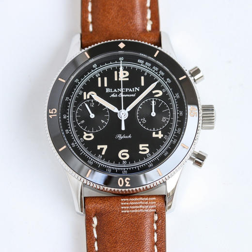 NOOB新品宝珀全新Ait Command空军司令系列AC02，极具传奇色彩的计时码表，新款空军司令在设计上忠于历史传统，并将上世纪50年代的复古风格和宝珀的高级制表工艺充分融合！ 商品图10