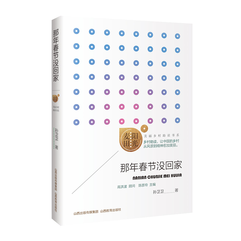正版 阳光麦田第二季 那年春节没回家 孙卫卫著 中国当代散文集 山西教育出版社出版