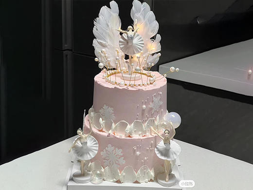 双层-芭蕾舞蛋糕 商品图0