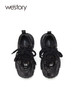 westory2023秋季新品运动系带休闲老爹鞋厚底潮流运动女鞋W23CM73951 商品缩略图1