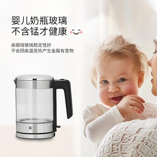 WMF 玻璃电热水壶1.0L 家用热水壶电热水壶煮茶KITCHENminis 商品图1
