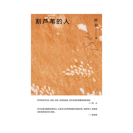 【书香卡专区】纯粹·割芦苇的人 昨非/著 散文集 文学 广西师范大学出版社 商品图1