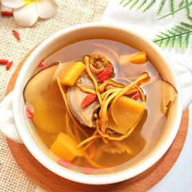 虫草花炖老鸽（隔水蒸炖）