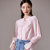 芳外【法式系带衬衫】23秋款灯笼袖显白女式衬衫 商品缩略图2