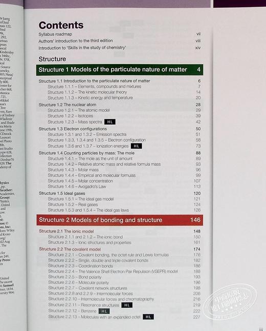【中商原版】Pearson Chemistry for the IB Diploma Programme Higher Level Prin培生IBDP国际文凭化学高阶课程课本含电子书 商品图5