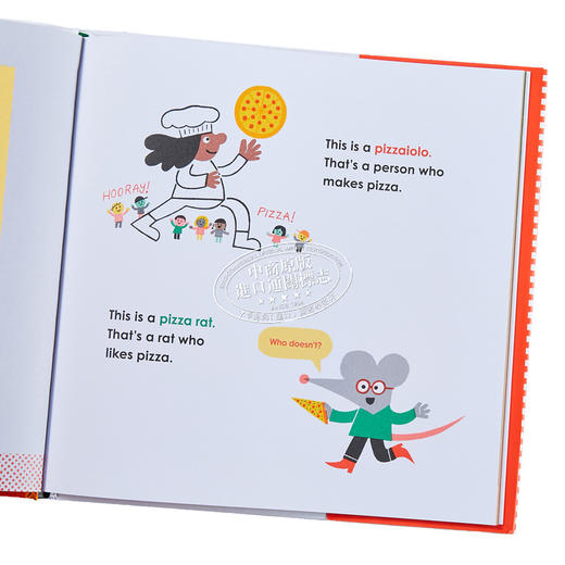 【中商原版】Greg Pizzoli Pizza A Slice of History 比萨饼的故事 英文原版 进口图书 儿童绘本 故事图画书 商品图3